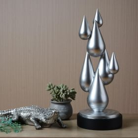Modern Home Decor Abstract Arts Sculpture Table Bookshelf Decoration for Living Dining Room Bedroom Resin Statue 17.3 Inch