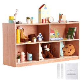 Cubby Mobile Tray Storage Cabinet, 5-Compartment Cubby Storage Shelf, Cubby Storage Cabinet 2-shelf, Classroom Cubbies, Classroom Furniture for H